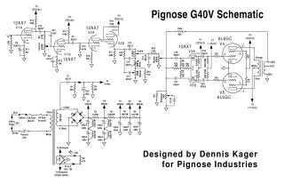 Pig Nose g40V schematic circuit diagram